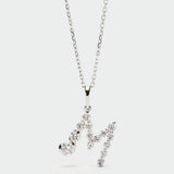 CIONDOLO INIZIALE IN DIAMANTI E ORO BIANCO PDPAOLA