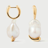 ORECCHINI A CERCHIO LA PERLA MAREA PDPAOLA