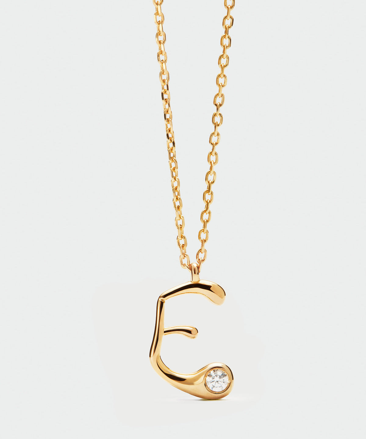 COLLANA CON PENDENTE CON INIZIALE PDPAOLA