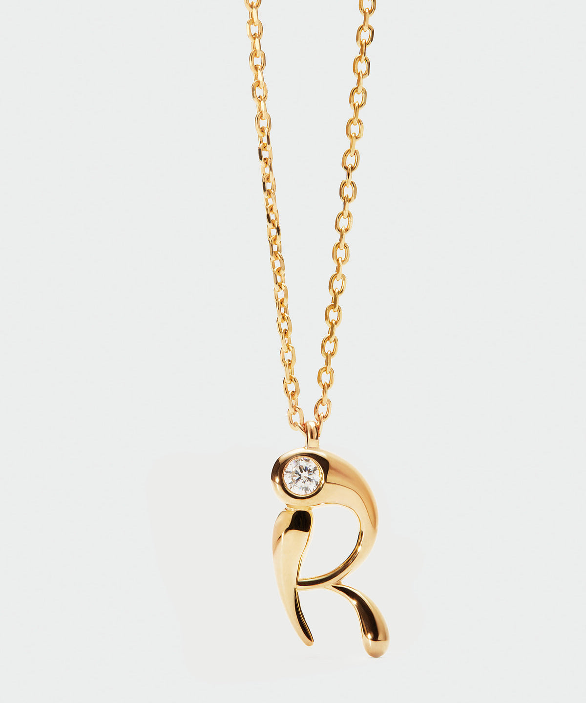 COLLANA CON PENDENTE CON INIZIALE PDPAOLA