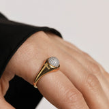 Anello MOON PAVÉ PDpaola