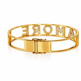 Bracciale rigido con scritta personalizzabile Claudia Oddi