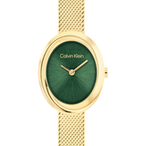 Orologio Twisted Bezel Verde Calvin Klein