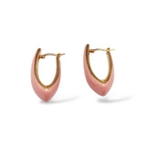 ORECCHINI LOVE SMALTATI ARGENTO