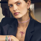 GIROCOLLO FIOCCO ROSA MAMAN ET SOPHIE