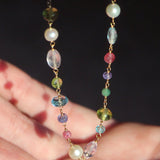 GIROCOLLO 18KT NUVOLE MULTICOLOR MAMAN ET SOPHIE