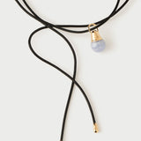 COLLANA CON FIOCCO IN PELLE DANA PDPAOLA