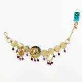 Bracciale Galassia Dorata Rosso SACRAMORE