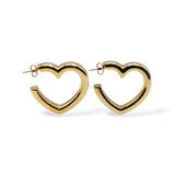 ORECCHINI CUORE LIBERO ARGENTO