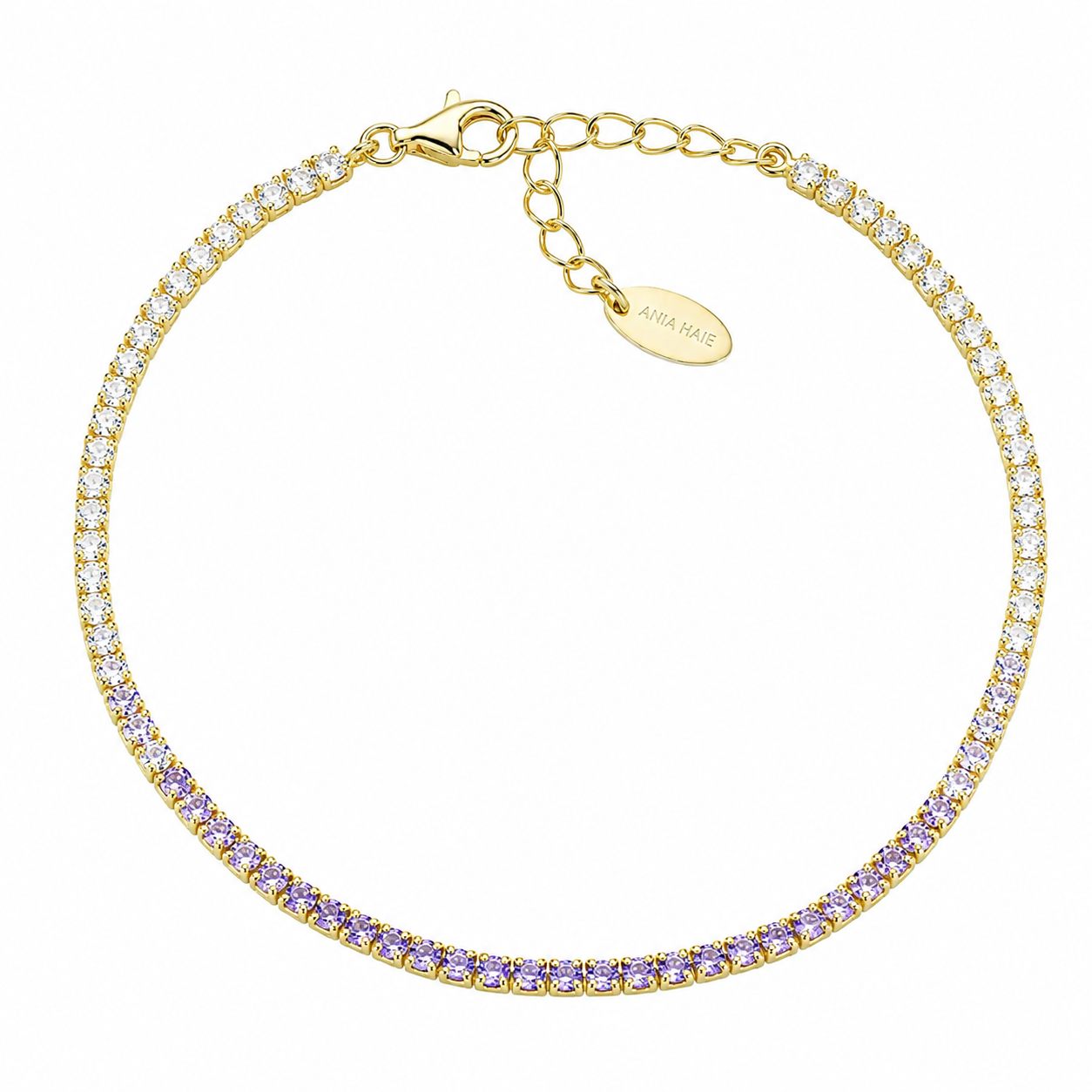 Bracciale Tennis degradé con Zirconi Amen