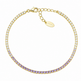 Bracciale Tennis degradé con Zirconi Amen