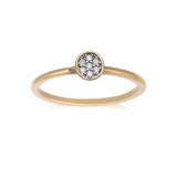 Anello Punto Luce in Oro 9kt e Diamanti Giulia It’s Me