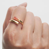 ANELLO PIETRA SOLARE KALIA PDPAOLA