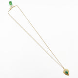 Collana Cuore Verde SACRAMORE