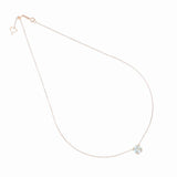 GIROCOLLO ORO 18KT TOPAZIO AZZURRO MAMAN ET SOPHIE