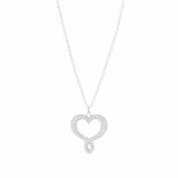 Collana girocollo cuore tramato grande Maman et Sophie