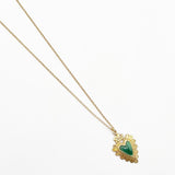 Collana Cuore Verde SACRAMORE