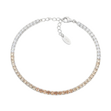 Bracciale Tennis Degradé Arancione con Zirconi 2,5 mm Amen