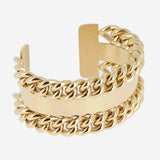 Bracciale rigido con catene Geldo Zag Bijoux