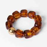 Bracciale con perline in resina Oedipe Zag Bijoux