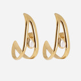 Orecchini Sculpted Zag Bijoux