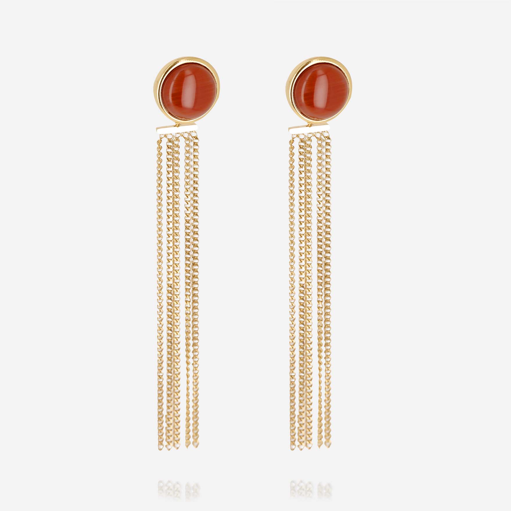 Orecchini pendenti Medusa Zag Bijoux