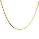 Collana girocollo dorato Pur Zag Bijoux