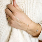 Bracciale baciamano Tanzanian Zag Bijoux