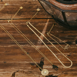 Collana girocollo dorato Pur Zag Bijoux
