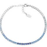 Bracciale in argento Tennis degradé con Zirconi 2,5mm Amen