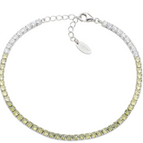 Bracciale in argento Tennis degradé con Zirconi 2,5mm Amen