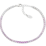 Bracciale in argento Tennis degradé con Zirconi 2,5mm Amen