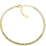 Bracciale in argento Tennis degradé con Zirconi 2,5mm Amen