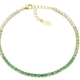 Bracciale in argento Tennis degradé con Zirconi 2,5mm Amen