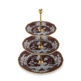 Alzata a tre piani Castagna Oriente Italiano GINORI 1735