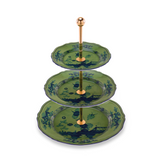 Alzata a tre piani Malachite Oriente Italiano GINORI 1735