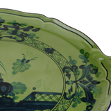 Piatto torta Malachite Oriente Italiano GINORI 1735
