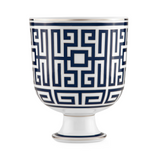 Vaso Cachepot Zaffiro Labirinto GINORI 1735