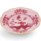 Piatto piano Porpora Oriente Italiano GINORI 1735