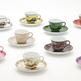 Piatto da caffè Meringa Oriente Italiano GINORI 1735