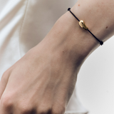 BRACCIALE IN CORDA NERA RODEO PDPAOLA