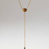 COLLANA PENDENTE STELLA CON OCCHIO DI TIGRE PDPAOLA