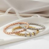 Bracciale flessibile in oro Chimento