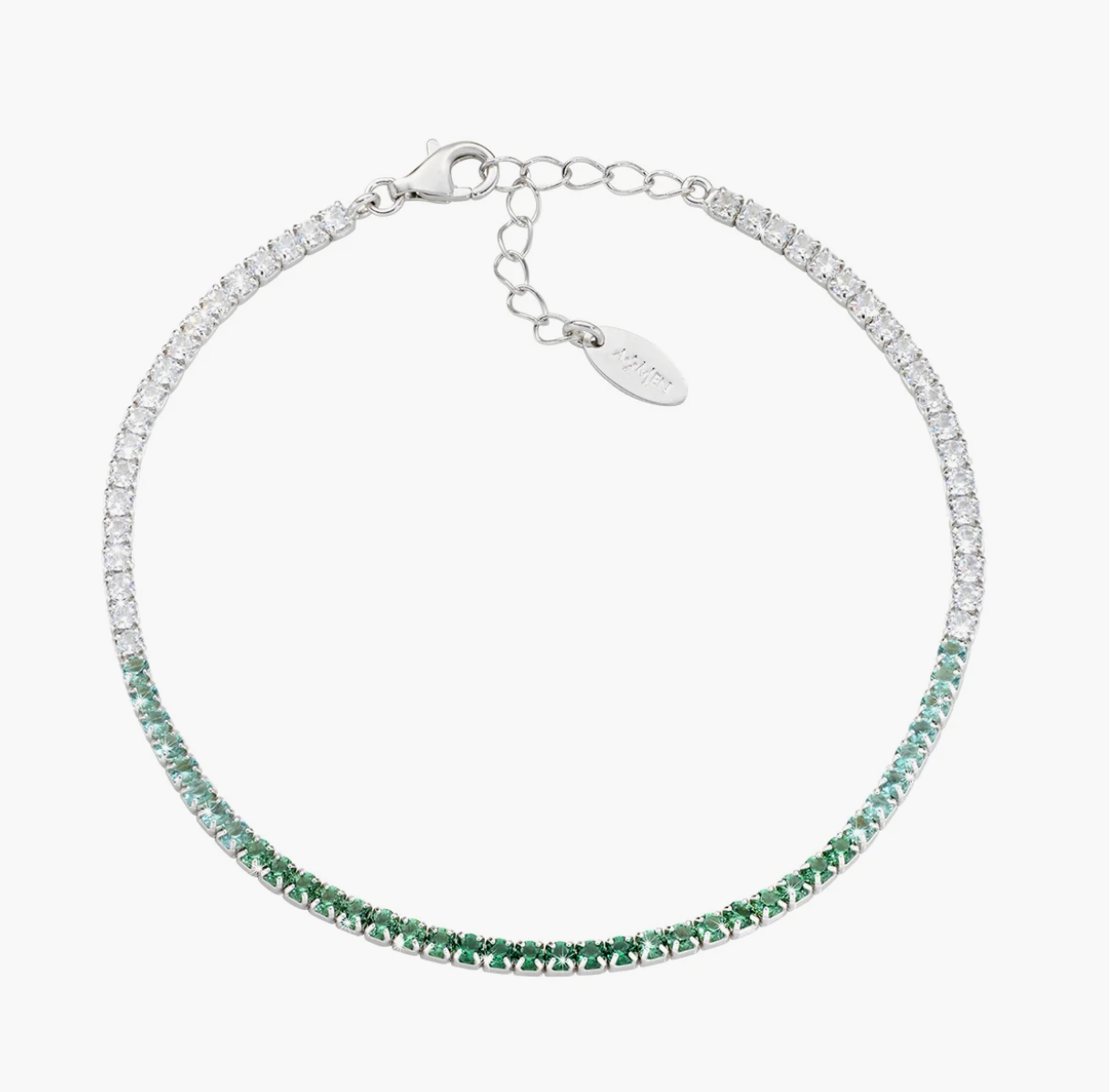 Bracciale Tennis degradé con Zirconi Amen
